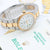 Rolex Date ref. 15233 White Roman Dial Oyster Bracelet Steel/Gold - Full Set