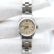 Charger l&#39;image dans la galerie, Rolex Oyster Perpetual Lady ref. 6618 - SIlver Dial - Oyster Bracelet
