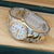 Rolex Date ref. 15233 White Roman Dial Oyster Bracelet Steel/Gold - Full Set