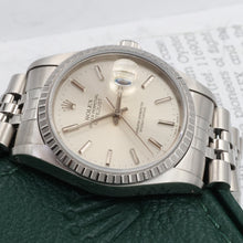 Indlæs billede til gallerivisning Rolex Datejust 36 ref. 16220 Silver Dial - Jubilee Bracelet
