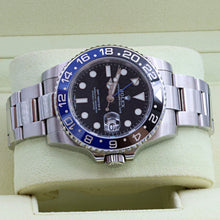 Carica l'immagine nel visualizzatore di Gallery, Rolex GMT Master II ref. 116710BLNR (Batman) - Full Set
