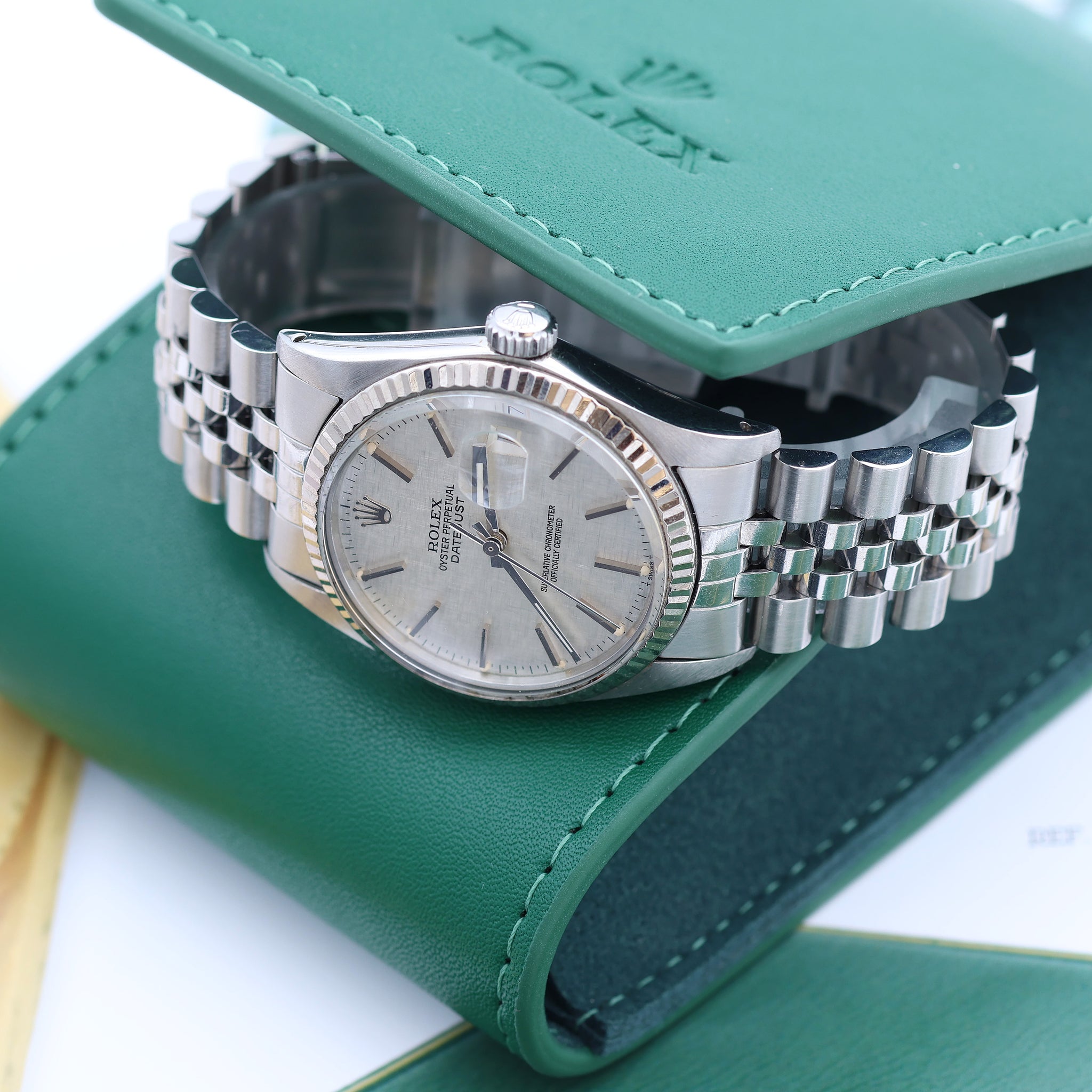 Buy Online Watch Rolex Datejust 36 ref. 16014 Linen Dial