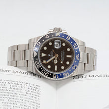 Carica l'immagine nel visualizzatore di Gallery, Rolex GMT Master II ref. 116710BLNR (Batman) - Full Set
