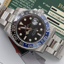 Carica l'immagine nel visualizzatore di Gallery, Rolex GMT Master II ref. 116710BLNR (Batman) - Full Set
