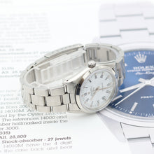 Załaduj obraz do przeglądarki galerii, ON SALE: Rolex Air-King ref. 14000 - White Roman Dial
