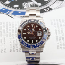 Carica l'immagine nel visualizzatore di Gallery, Rolex GMT Master II ref. 116710BLNR (Batman) - Full Set
