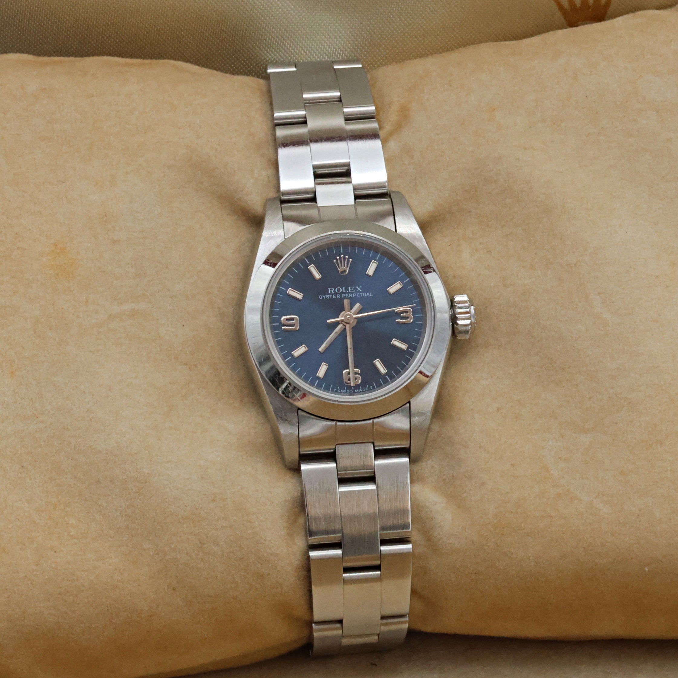 Rolex Oyster Perpetual ref. 67230 - Blue 3-6-9 Dial - Oyster