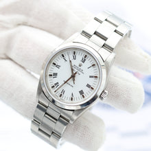 Załaduj obraz do przeglądarki galerii, ON SALE: Rolex Air-King ref. 14000 - White Roman Dial
