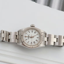 Load image into Gallery viewer, Rolex Oyster Perpetual lady ref. 67194 White Small Roman dial - Oyster bracelet
