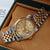Rolex Datejust ref. 16203 Champagne Circle Dial - Jubilee Bracelet - Full set