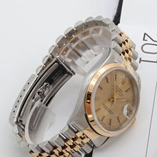 Kép betöltése a galériamegjelenítőbe: Rolex Datejust ref. 16203 Champagne Circle Dial - Jubilee Bracelet - Full set
