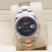 Load image into Gallery viewer, Rolex Datejust ref. 126331 Wimbledon dial - Oyster bracelet - Full Set
