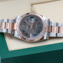 Load image into Gallery viewer, Rolex Datejust ref. 126331 Wimbledon dial - Oyster bracelet - Full Set
