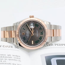 Load image into Gallery viewer, Rolex Datejust ref. 126331 Wimbledon dial - Oyster bracelet - Full Set
