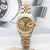 Rolex Datejust Lady ref. 69173 Steel/Gold - Champagne Circle Dial - Full Set