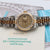 Rolex Datejust Lady ref. 69173 Steel/Gold - Champagne Circle Dial - Full Set