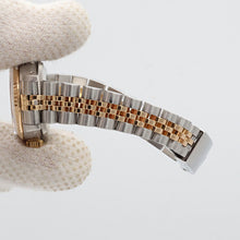 Indlæs billede til gallerivisning Rolex Datejust Lady ref. 69173 Steel/Gold - Champagne Circle Dial - Full Set
