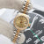 Rolex Datejust Lady ref. 69173 Steel/Gold - Champagne Circle Dial - Full Set