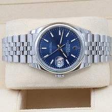 Load image into Gallery viewer, Rolex Datejust ref. 126200 Blue Dial Jubilee bracelet - Full Set
