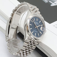 Load image into Gallery viewer, Rolex Datejust ref. 126200 Blue Dial Jubilee bracelet - Full Set

