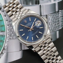 Load image into Gallery viewer, Rolex Datejust ref. 126200 Blue Dial Jubilee bracelet - Full Set
