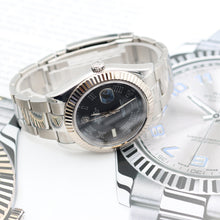 Bild in Galerie-Viewer laden, Rolex Datejust II Ref. 116334 Schwarzes Römisch -Zifferblatt Auster Armband - Voller Satz
