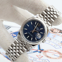 Load image into Gallery viewer, Rolex Datejust ref. 126200 Blue Dial Jubilee bracelet - Full Set
