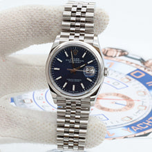 Load image into Gallery viewer, Rolex Datejust ref. 126200 Blue Dial Jubilee bracelet - Full Set
