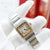 Cartier Santos Galbée - Quartz - Ref. 1057930 - Full Set