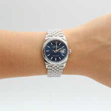 Load image into Gallery viewer, Rolex Datejust ref. 126200 Blue Dial Jubilee bracelet - Full Set
