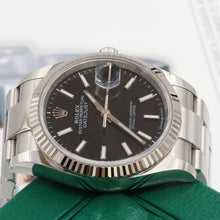Load image into Gallery viewer, Rolex Datejust ref. 126234 Black Dial Oyster bracelet - Full Set

