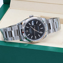 Load image into Gallery viewer, Rolex Datejust ref. 126234 Black Dial Oyster bracelet - Full Set
