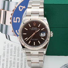 Load image into Gallery viewer, Rolex Datejust ref. 126234 Black Dial Oyster bracelet - Full Set
