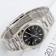 Load image into Gallery viewer, Rolex Datejust ref. 126234 Black Dial Oyster bracelet - Full Set
