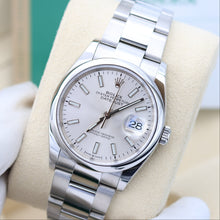 Cargar imagen en el visor de la galería, Rolex Datejust 36 126200 Silver Dial Oyster bracelet

