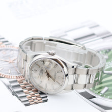 Cargar imagen en el visor de la galería, Rolex Datejust 36 126200 Silver Dial Oyster bracelet
