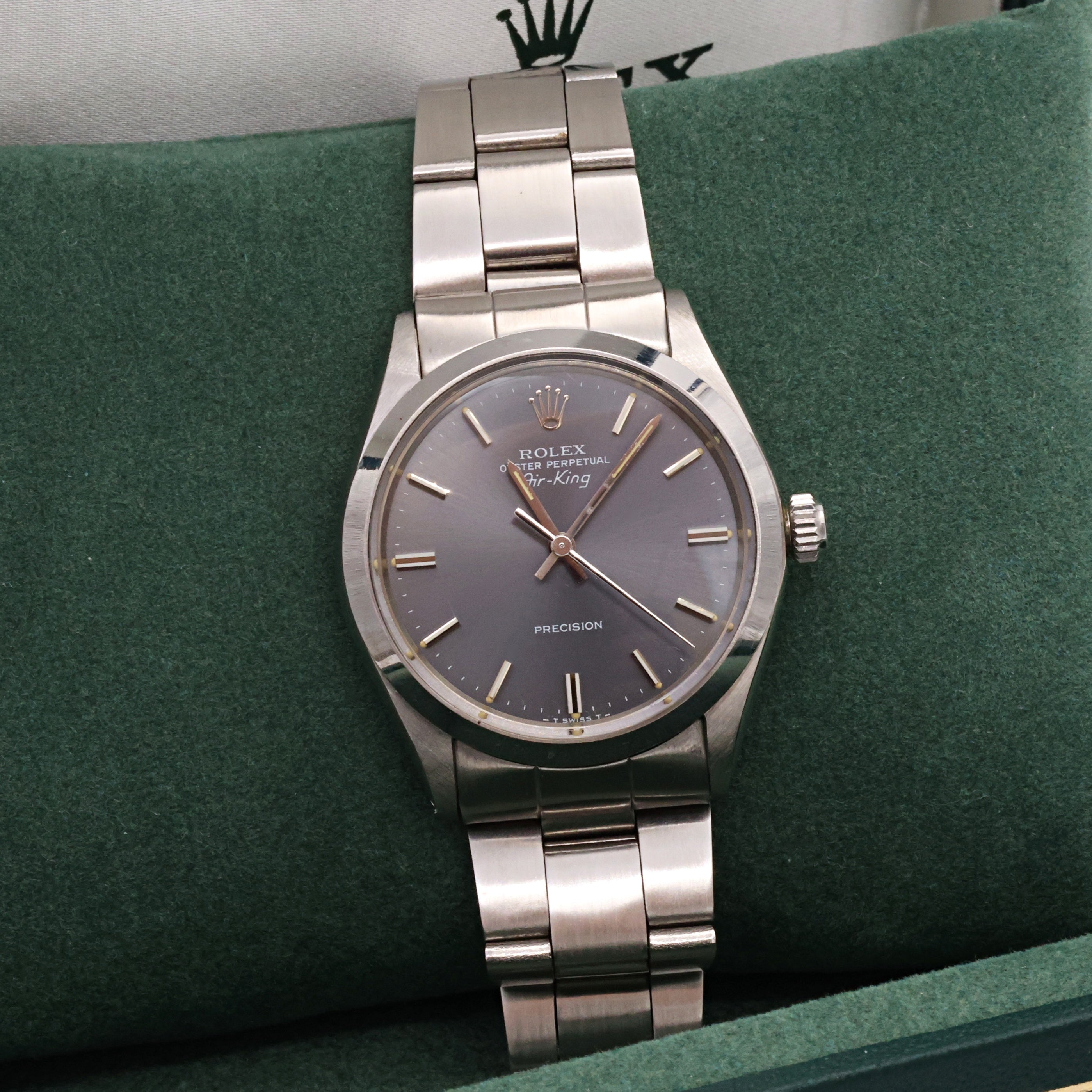 Rolex Air-King ref. 5500 Grey dial - Oyster Bracelet