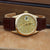 Rolex Day-Date ref. 18238 Champagne Diamonds Dial - Leather Strap