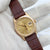 Rolex Day-Date ref. 18238 Champagne Diamonds Dial - Leather Strap