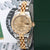 Rolex Datejust ref. 179173 Champagne Diamonds Dial Jubilee Bracelet - Full set
