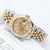 Rolex Datejust ref. 179173 Champagne Diamonds Dial Jubilee Bracelet - Full set
