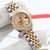Rolex Datejust ref. 179173 Champagne Diamonds Dial Jubilee Bracelet - Full set