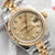 Rolex Datejust ref. 179173 Champagne Diamonds Dial Jubilee Bracelet - Full set