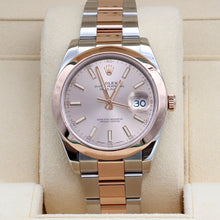 Load image into Gallery viewer, Rolex Datejust ref. 126301 Sundust Dial Oyster bracelet - Full Set
