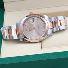 Load image into Gallery viewer, Rolex Datejust ref. 126301 Sundust Dial Oyster bracelet - Full Set

