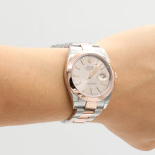Load image into Gallery viewer, Rolex Datejust ref. 126301 Sundust Dial Oyster bracelet - Full Set
