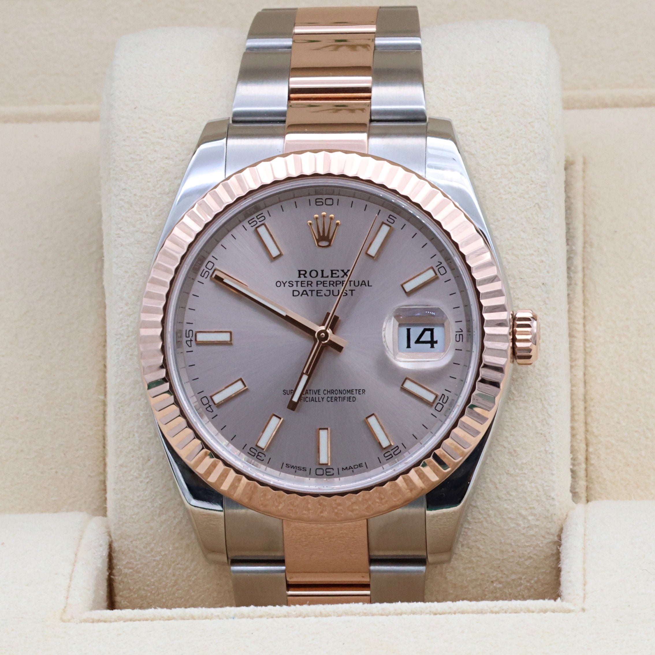 Rolex Datejust ref. 126331 Sundust Dial - Full set
