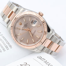 Indlæs billede til gallerivisning Rolex Datejust ref. 126331 Sundust Dial - Full set
