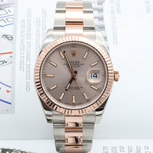 Indlæs billede til gallerivisning Rolex Datejust ref. 126331 Sundust Dial - Full set

