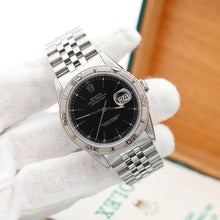 Load image into Gallery viewer, Rolex &quot;Turn O Graph&quot; Datejust ref. 16264 - Black Dial - Full Set
